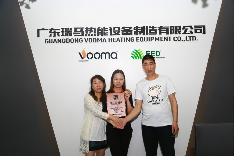 喜訊傳來！熱烈祝賀河南焦作合作伙伴加盟瑞馬壁掛爐